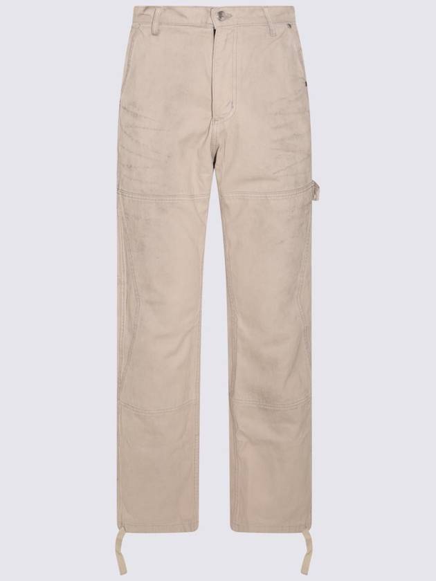 Rhude Cream Denim Jeans - RHUDE - BALAAN 1