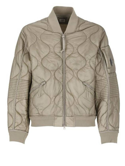 Liner Padded Bomber Jacket Beige - CP COMPANY - BALAAN 2