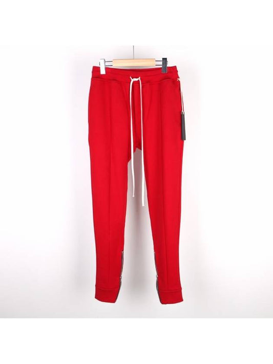 5TH Heavy Terry Sweatpants Red - FEAR OF GOD - BALAAN 1