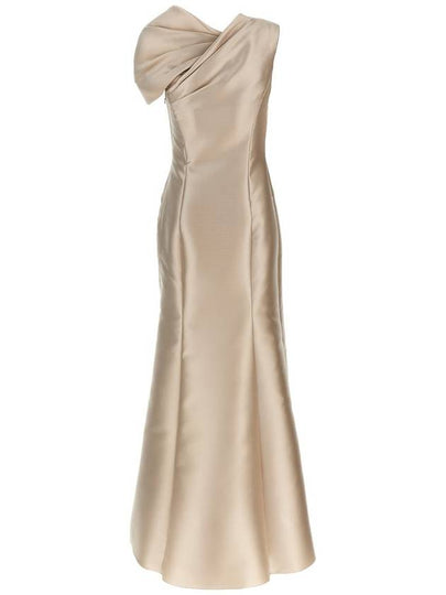 Alberta Ferretti Mikado Long Dress - ALBERTA FERRETTI - BALAAN 2