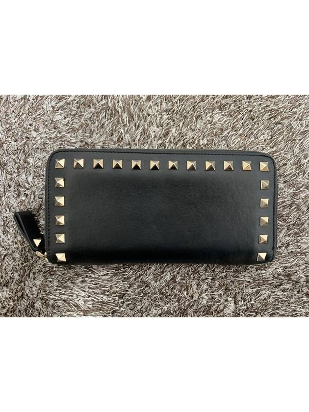 Rockstud zipper long wallet - VALENTINO - BALAAN 8