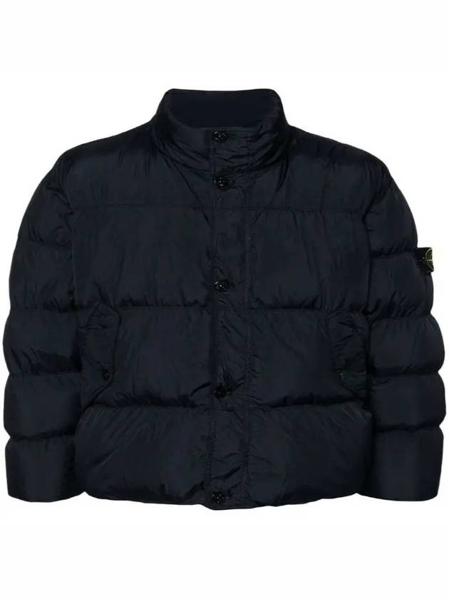 Crinkle Labs Nylon Down Jacket Navy 40123 V0020 - STONE ISLAND - BALAAN 1