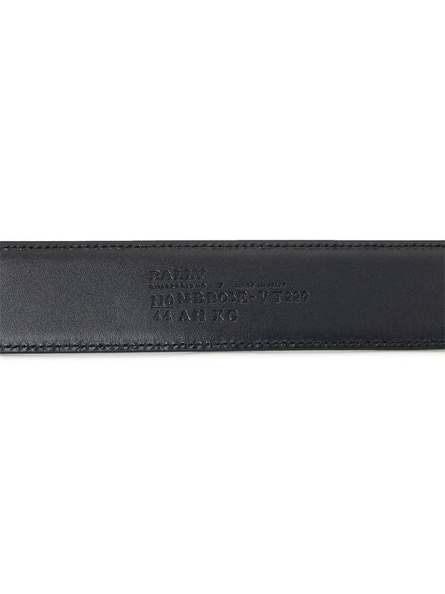 Men's Derkon 35 Leather Belt Black - BALLY - BALAAN 9