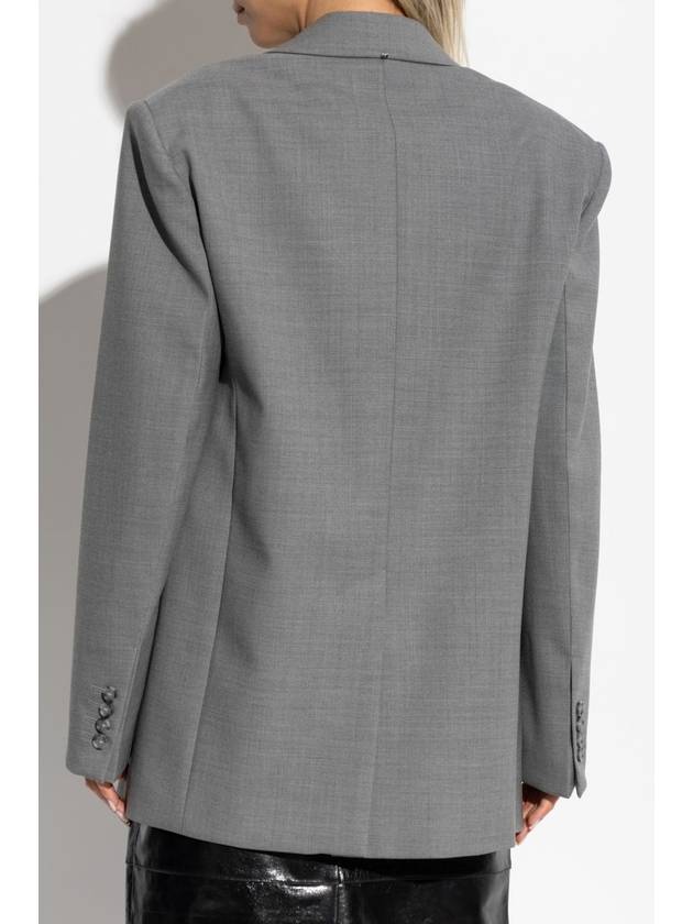 Sportmax Blazer Baffo, Women's, Grey - MAX MARA SPORTMAX - BALAAN 4