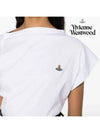 Women's Hebo Short Sleeve T-Shirt White - VIVIENNE WESTWOOD - BALAAN 7