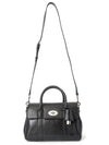 Bayswater Shine Leather Tote Bag Black - MULBERRY - BALAAN 7