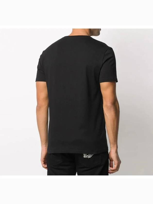 Logo Cotton Short Sleeve T-Shirt Black - ALEXANDER MCQUEEN - BALAAN 5