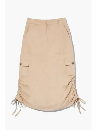 Cargo Skirt Beige MJKAS23002BEX - MARC JACOBS - BALAAN 1