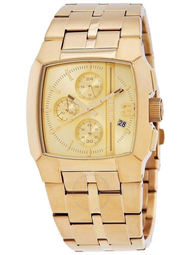 Diesel Cliffhanger Chronograph Quartz Gold Dial Men's Watch DZ4639 - DIESEL - BALAAN 1