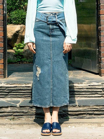 Y2K Long Skirt - NDA - BALAAN 1