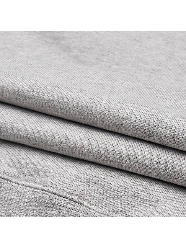 Small Heart Logo Hoodie Heather Ash Grey - AMI - BALAAN 11