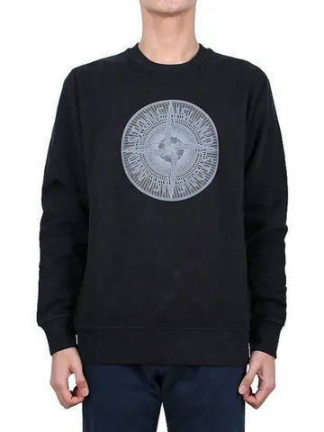 Compass embroidered logo sweatshirt 791566559 V0029 1108443 - STONE ISLAND - BALAAN 1