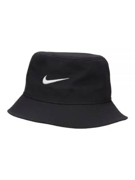 Apex Swoosh Bucket Hat Black - NIKE - BALAAN 2