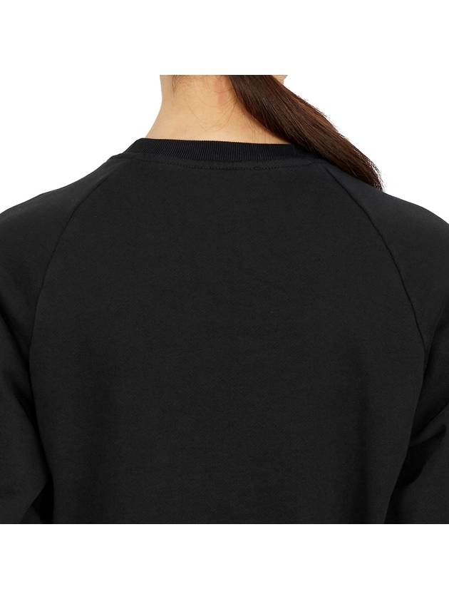 Fox Head Patch Adjusted Sweatshirt Black - MAISON KITSUNE - BALAAN 8