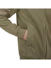 Felpa Aperta Zip-up Jacket Khaki - TEN C - BALAAN 9