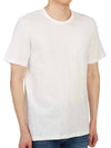 Men's Essential Cosmos Short Sleeve T-Shirt White - THEORY - BALAAN 4