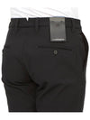 Men's Elote Bonded Fleece Stretch Pants Black - J.LINDEBERG - BALAAN 11