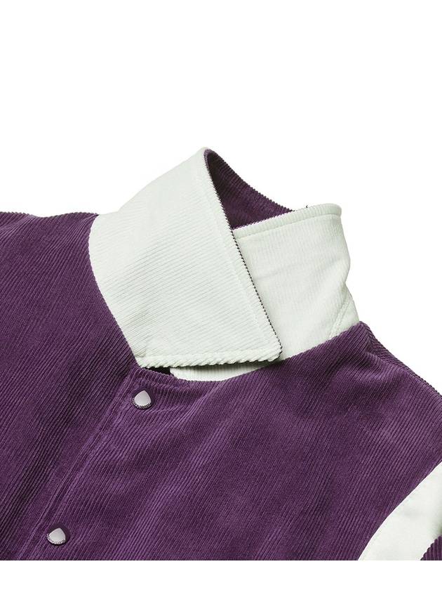 CORDUROY VARSITY JACKET PURPLE - ROLLING STUDIOS - BALAAN 5