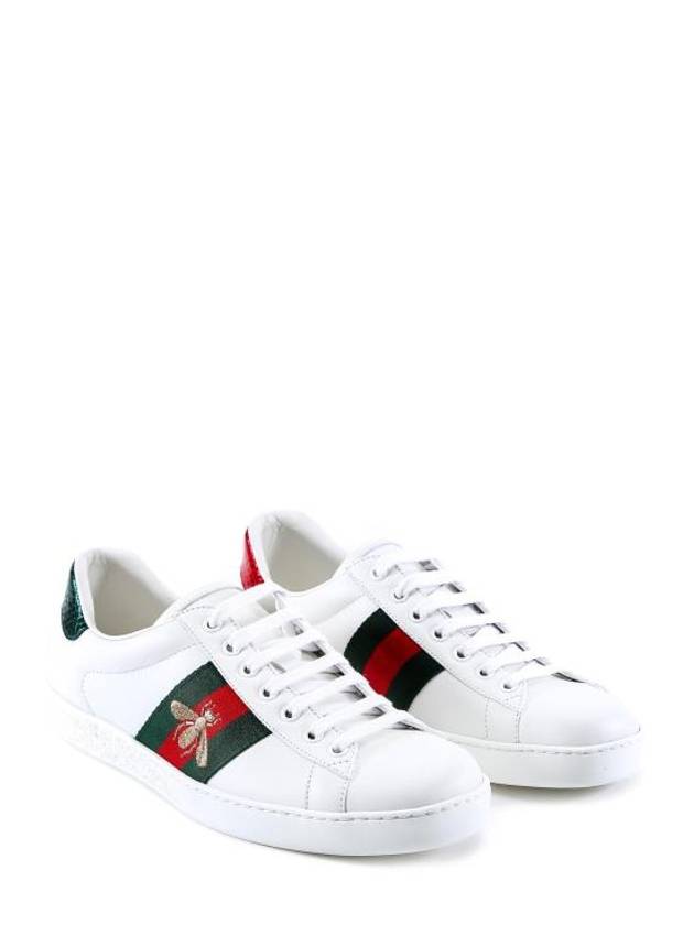 Ace Bee Low Top Sneakers White - GUCCI - BALAAN 3