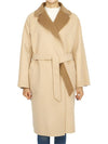 Reversible Single Coat Beige - MAX MARA - BALAAN 3