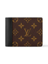 Multiple 2-Fold Bifold Wallet Brown Black - LOUIS VUITTON - BALAAN 2