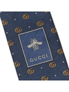 GG Polka Dot Silk Jacquard Tie Blue - GUCCI - BALAAN 7