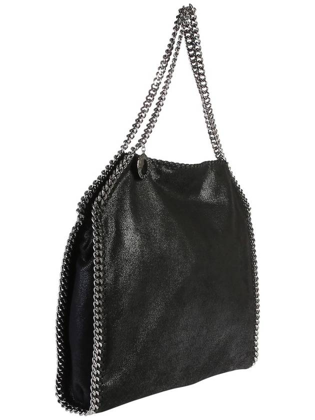 Faravella Chain Shoulder Bag Black - STELLA MCCARTNEY - BALAAN 3