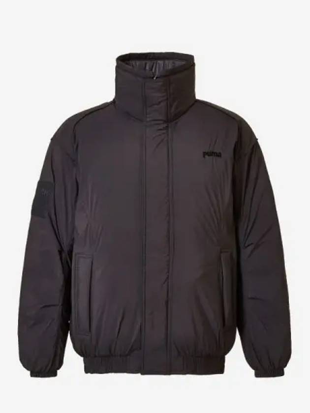 Ultra1 Icon Reversible Down Jacket Puma Black Dark Coal - PUMA - BALAAN 1