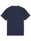 Wappen Logo Patch Short Sleeve T-Shirt Navy - STONE ISLAND - BALAAN 7