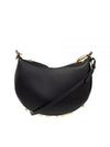 Fendigraphy Leather Small Tote Bag Black - FENDI - BALAAN 2