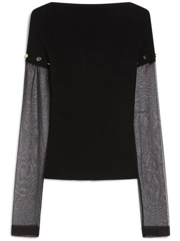 SportMax  Sweaters Black - MAX MARA SPORTMAX - BALAAN 1