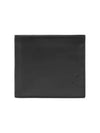 Smooth Leather Wallet Black - POLO RALPH LAUREN - BALAAN 1