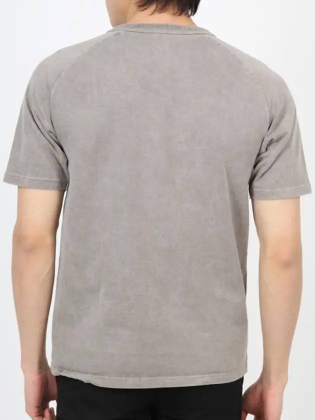 9.5Oz Basic Pigment Short Sleeve T-Shirt Grey - NIGEL CABOURN - BALAAN 5