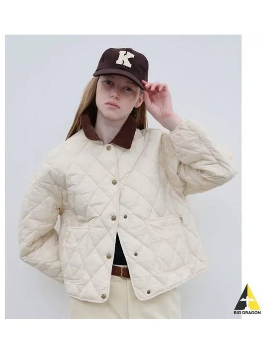 Quilted padded jacket KD2JKG4101FCRM - KEDS - BALAAN 1