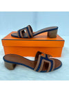 Oasis Denim Sandals Slippers H221113ZH - HERMES - BALAAN 5