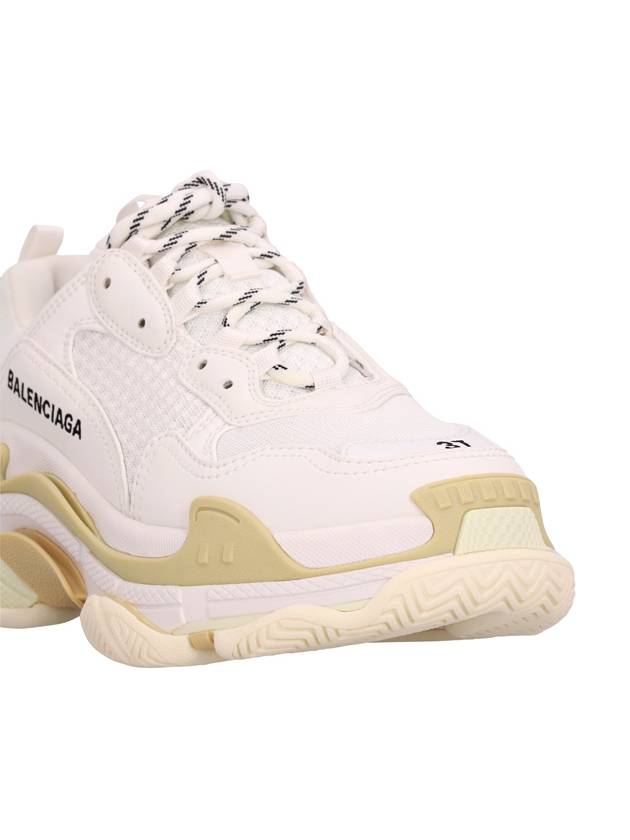 Triple S Low-Top Sneakers White - BALENCIAGA - BALAAN 6