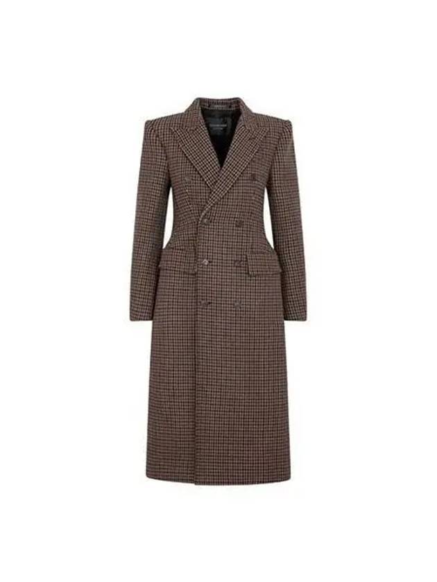 Wool Double Coat Brown - BALENCIAGA - BALAAN 2