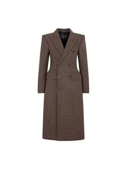 Wool Double Coat Brown - BALENCIAGA - BALAAN 2