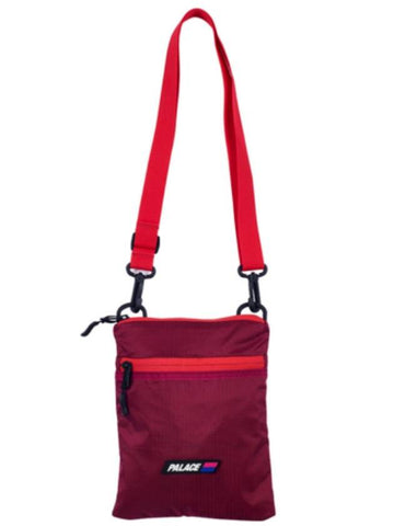 flat color shoulder bag red FLAT SACK SHOULDER BAG - PALACE - BALAAN 1