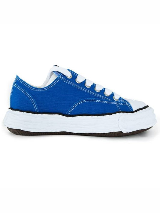 Peterson 23 Low OG Sole Canvas Sneakers A11FW702 BLUE - MAISON MIHARA YASUHIRO - BALAAN 1