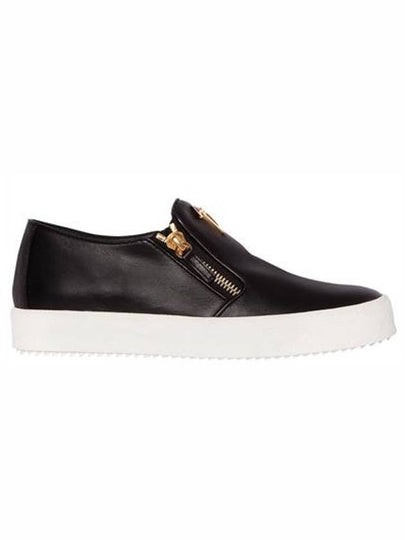 DESIGN May London gold double zipper sneakers - GIUSEPPE ZANOTTI - BALAAN 2