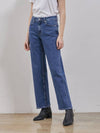 Denim basic straight fit pants indigo - RYUL+WAI: - BALAAN 1