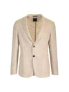 Ermenegildo Zegna Linen Cotton Single Jacket 776700A7 1D7SG0 - ERMENEGILDO ZEGNA - BALAAN 1