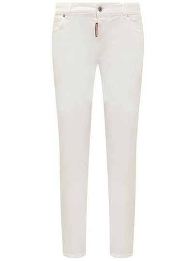 Denim Straight Pants S75LB0881S30806 100 WHITE - DSQUARED2 - BALAAN 2