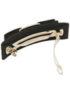 Vara Bow Hair Clip Black - SALVATORE FERRAGAMO - BALAAN 4