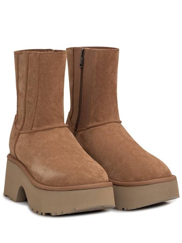 Classic Twin Seam New Heights Heel Winter Boots Chesnut - UGG - BALAAN 3