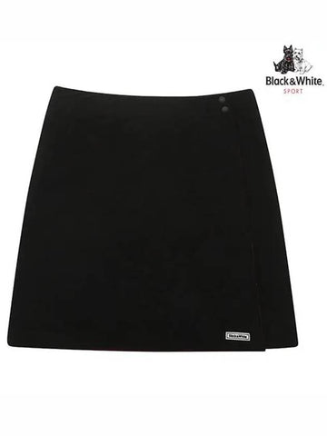 Women s Reversible Wrap Skirt 4002LXSN BLACK - BLACK&WHITE - BALAAN 1