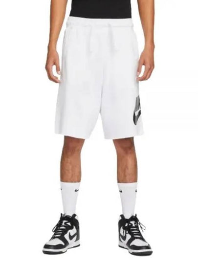 Men's NSW Club Alumni French Terry Shorts White - NIKE - BALAAN 2