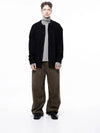 Men s M243OT03BK Tear Damage Collar Neck Button Cardigan Black - CHANCE'S NOI - BALAAN 5