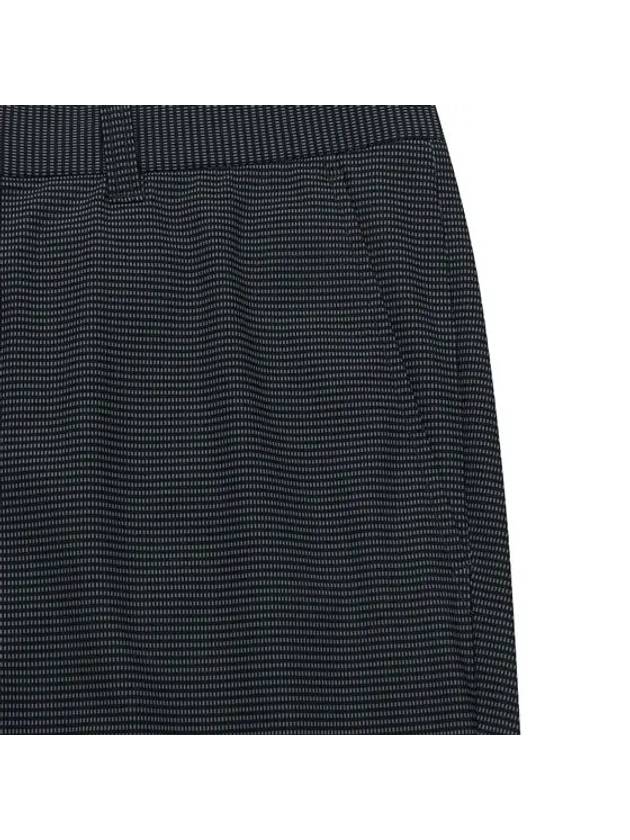 fine check tricot pants 5072GAWBBLACK - BLACK&WHITE - BALAAN 4